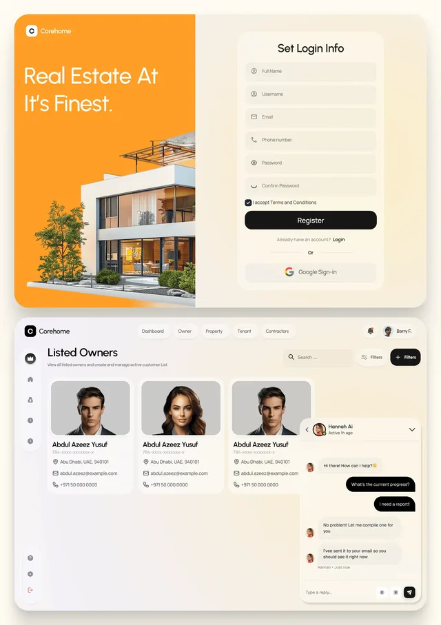 Real Estate Pages