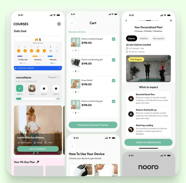 Nooro Sales page