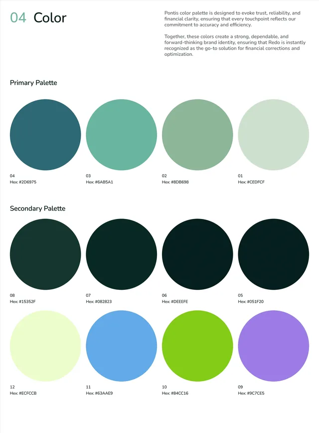 Pontis Style Guide