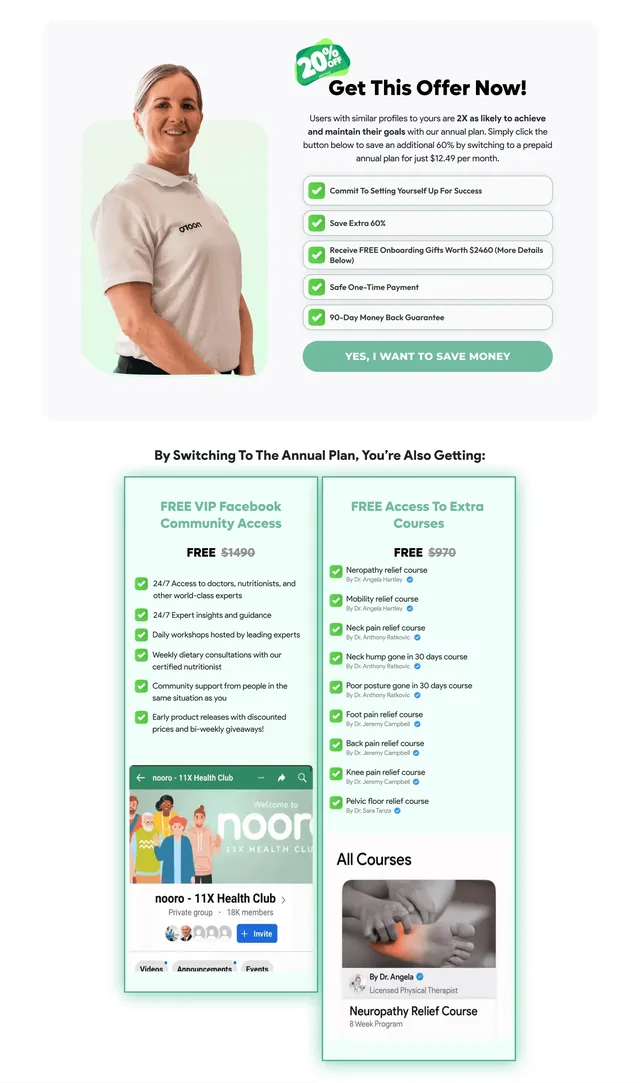 Nooro Sales Pages
